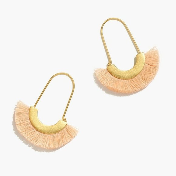 Madewell Jewelry - Madewell | NWT Arc Wire Fringe Earrings